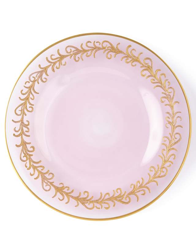 Blush Oro Bello Salad Plates, Set of 4